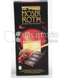 Produktabbildung: Moser Roth Mousse au Chocolat Sauerkirsch-Chili 187,5 g