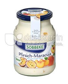 Produktabbildung: Söbbeke Pfirsich-Maracuja Bio Joghurt Mild 500 g