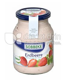 Produktabbildung: Söbbeke Erdbeere Bio Joghurt Mild 500 g