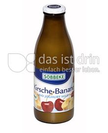 Produktabbildung: Söbbeke Kirsche-Banane Bio Joghurt Mild 1 l