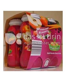 Produktabbildung: Pure Fruit Apfel-Karotte-Cassis Drink 400 ml