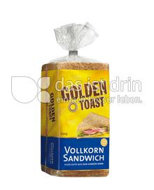 Produktabbildung: GOLDEN TOAST Vollkornsandwich 750 g