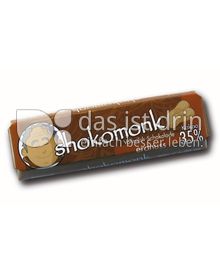 Produktabbildung: shokomonk Vollmilch Schokolade erdnuss 50 g