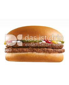 Produktabbildung: McDonald's Doppel- Hamburger 0 g