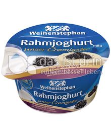 Produktabbildung: Weihenstephan Rahmjoghurt - Bayrische Creme Brombeer 150 g