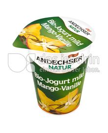 Produktabbildung: Andechser Natur Bio-Jogurt mild, Mango-Vanille 3,7% 400 g