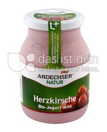 Produktabbildung: Andechser Natur Bio-Jogurt mild, Herzkirsche 3,7% 500 g