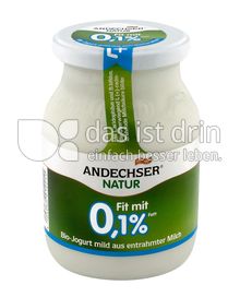 Produktabbildung: Andechser Natur Bio-Jogurt mild, Fit mit 0,1% 500 g