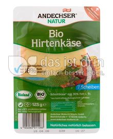 Produktabbildung: Andechser Natur Bio-Hirtenkäse 30 % 150 g