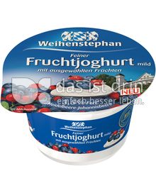 Produktabbildung: Weihenstephan Feiner Fruchtjoghurt mild Heidelbeere-Johannisbeere 150 g