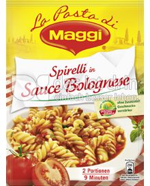 Produktabbildung: Maggi La Pasta - Spirelli in Sauce Bolognese 155 g