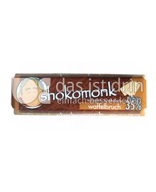 Produktabbildung: shokomonk Vollmilch Schokolade waffelbruch 50 g