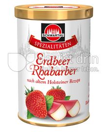 Produktabbildung: Schwartau Spezialitäten Erdbeer Rhabarber 350 g