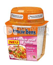 Produktabbildung: Uncle Ben's® Heiss auf Reis Indisch Madras Curry 300 g