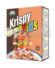 Produktabbildung: Barnhouse Krispy Kids mit Miniringen aus Schoko und Haselnuss 300 g