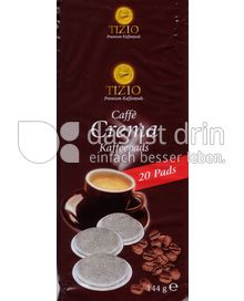 Produktabbildung: Tizio Premium Kaffeepads Café Crema 20 St.