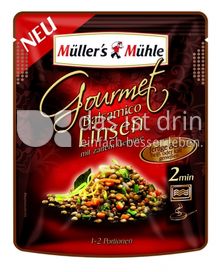 Produktabbildung: Müller's Mühle Gourmet Balsamico Linsen mit zartem Gemüse 250 g