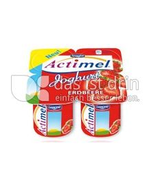 Produktabbildung: Danone Actimel Joghurt zum Löffeln Erdbeere 125 g