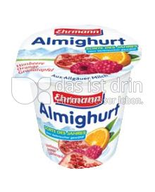 Produktabbildung: Ehrmann Almighurt Himbeere-Orange-Granatapfel 150 g