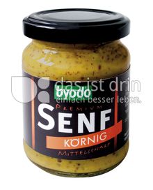 Produktabbildung: byodo Premium Senf Körnig 200 ml