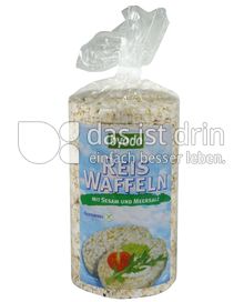 Produktabbildung: byodo Reis Waffeln mit Sesam und Meersalz 100 g