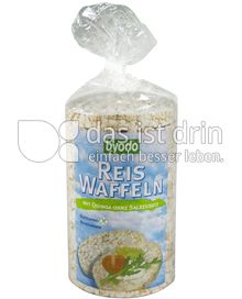 Produktabbildung: byodo Reis Waffeln mit Quinoa ohne Salzzusatz 100 g
