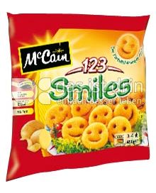 Produktabbildung: McCain 1.2.3 Smiles 450 g