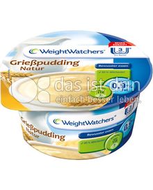 Produktabbildung: Weight Watchers Grießpudding Natur 130 g