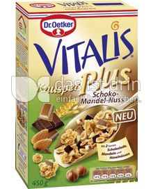 Produktabbildung: Dr. Oetker Vitalis Knusper Plus Schoko-Mandel-Nuss 450 g