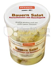 Produktabbildung: Pfennigs "Bauernsalat" Kartoffel Salat mit Rauchspeck 500 g