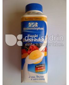 Produktabbildung: Weihenstephan Frucht Buttermilch Brombeere Kirsch Banane 400 g