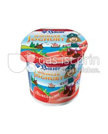 Produktabbildung: Bauer Wikinger-Joghurt Erdbeere 125 g
