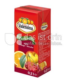 Produktabbildung: Valensina Extra mild Apfel-Orange-Kirsche 0,2 l