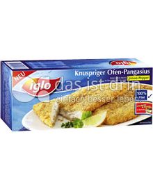 Produktabbildung: iglo Knuspriger Ofen-Pangasius 335 g