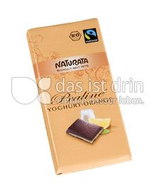 Produktabbildung: Naturata Schokolade Praliné Yoghurt-Orange 100 g