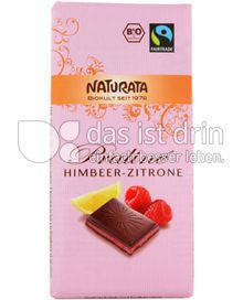 Produktabbildung: Naturata Praliné Himbeer-Zitrone 100 g