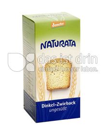 Produktabbildung: Naturata Dinkel-Zwieback, ungesüßt 150 g