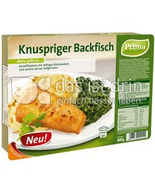 Produktabbildung: Prima Menü Knuspriger Backfisch 400 g