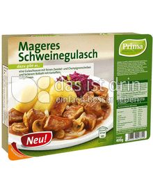 Produktabbildung: Prima Komplett- Menüs Mageres Schweinegulasch 400 g