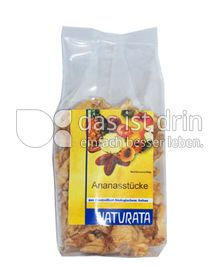Produktabbildung: Naturata Ananasstücke getrocknet 100 g