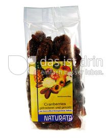 Produktabbildung: Naturata Cranberries getrocknet und gesüßt 100 g