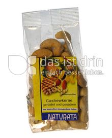 Produktabbildung: Naturata Cashewkerne geröstet und gesalzen 100 g