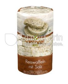 Produktabbildung: Verival Reiswaffeln mit Salz 100 g