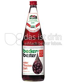 Produktabbildung: beckers bester roter Traubensaft 1 l