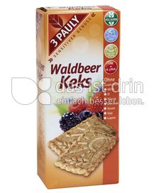 Produktabbildung: 3 PAULY Vollkorn Waldbeer Keks 150 g