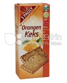 Produktabbildung: 3 PAULY Vollkorn Orangen Keks 150 g