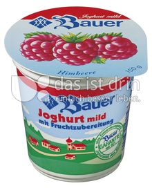 Produktabbildung: Bauer Fruchtjoghurt Himbeere 150 g