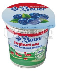 Produktabbildung: Bauer Fruchtjoghurt Heidelbeere 150 g