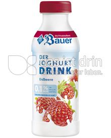 Produktabbildung: Bauer Joghurtdrink 0,1% Erdbeere 250 g