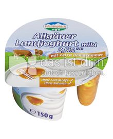Produktabbildung: Weideglück Allgäuer Landjoghurt mild Honig 150 g